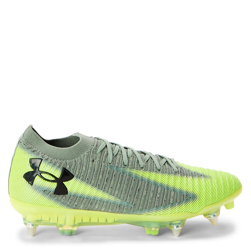 Image of Under Armour Kids UA Shadow Elite 3 Firm Ground Football Boots Green male 5.5 (38.5)