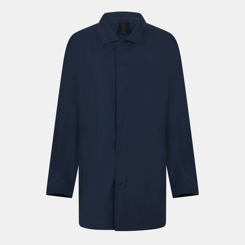Image of Boss Mens Jared Tailored Fit Blazer Dark Blue male 36 (46)