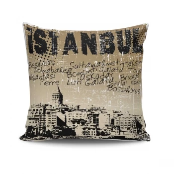 Image of NKRLNT-003 - No Filling Multicolor Cushion Cover