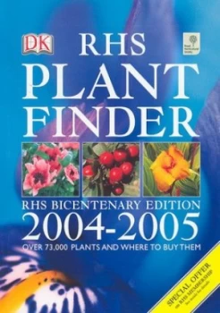 Image of Rhs Plant Finder 2004-2005 by Tony Lord and James Armitage and Judith Merrick and Chris Philip and Royal Horticultural Society Paperback