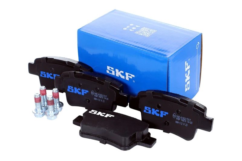 Image of SKF VKBP 90670 Brake pad set not prepared for wear warning indicator Brake Pad Set,disc brake (402)