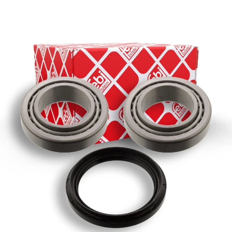 Image of FEBI BILSTEIN 08132 Wheel bearing kit Rear Axle Right, with shaft seal Wheel Bearing Kit (654)