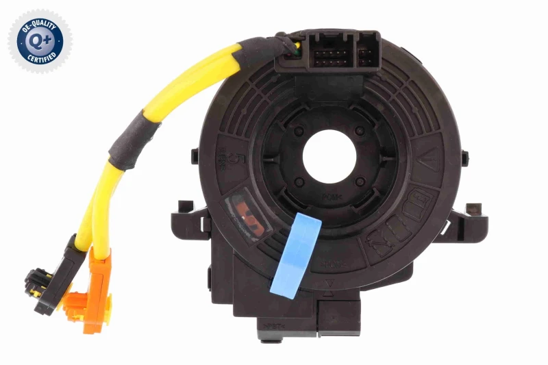 Image of VEMO V70-72-0455 Clock spring Q+, original equipment manufacturer quality Clock spring (4826)