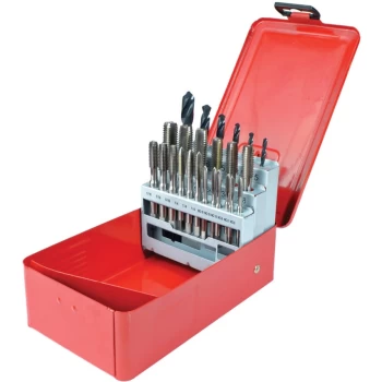 image of HSS Combination Drill & UNC Tap Set NO.8 - 1/2" - 24 Pieces