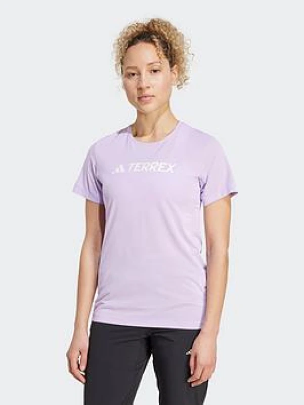 Image of Womens Jersey adidas Terrex Climacool Logo Violet Female M