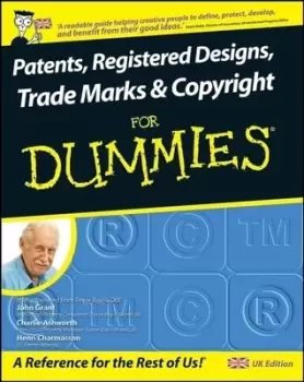 Image of Patents registered designs trade marks & copyright for dummies by John Grant