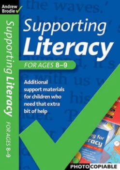 Image of Supporting Literacy for Ages 8-9 by Andrew Brodie Paperback