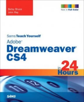 Image of Sams Teach Yourself Adobe Dreamweaver Cs4 in 24 Hours by Betsy Bruce Book