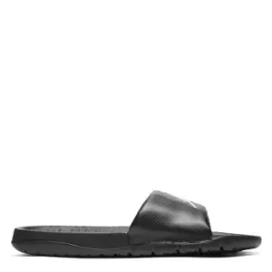 Image of Jordan Jordan Break Slide, Black/White, size: 12, Male, Slides & Sandals, AR6374-010