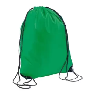 image of SOLS Urban Gymsac Drawstring Bag (ONE) (Kelly Green)