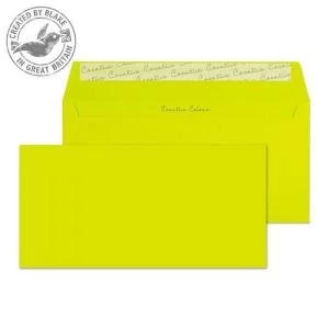 Image of Blake Creative Colour DL 120gm2 Peel and Seal Wallet Envelopes Acid