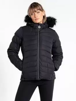 Image of Dare 2b Dare 2b Laura Whitmore Glamorize Iii Ski Jacket, Black, Size 12, Women