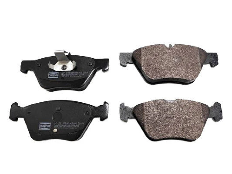 Image of CHAMPION 571876CH Brake pad set prepared for wear warning indicator Brake Pad Set,disc brake (402)