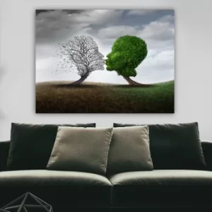 Image of 547593979_70100 Multicolor Decorative Canvas Painting