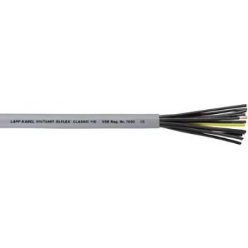 Image of Control wiring OeLFLEX CLASSIC 110 3 x 0.75 mm2 Grey Lap