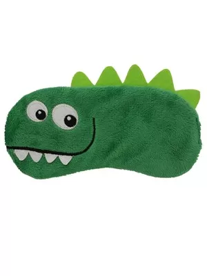 Image of Plush Dinosaur Eye Mask (1 Random Supplied)