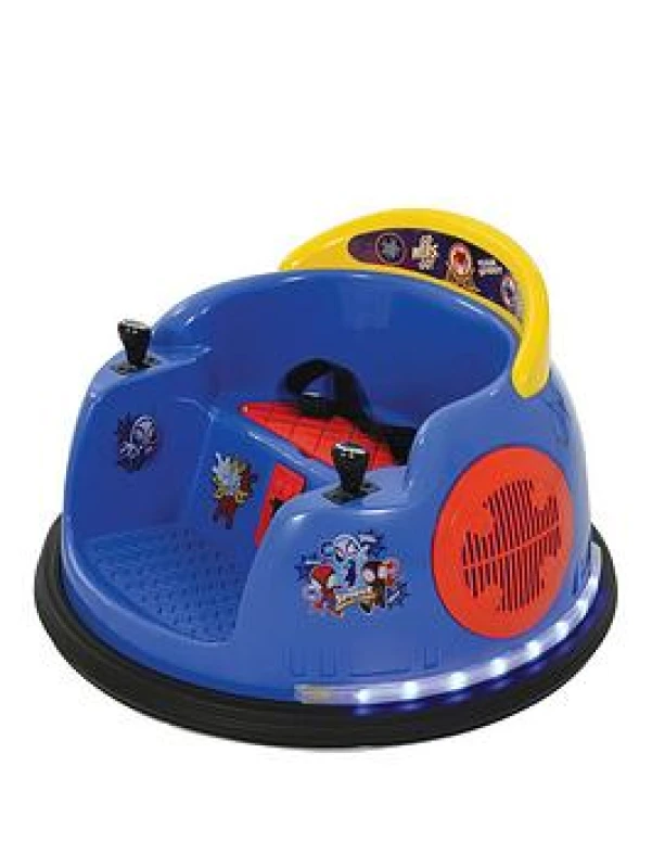 Image of MoVe Spidey & His Amazing Friends 6V Electric Bumper Car Ride On M009071