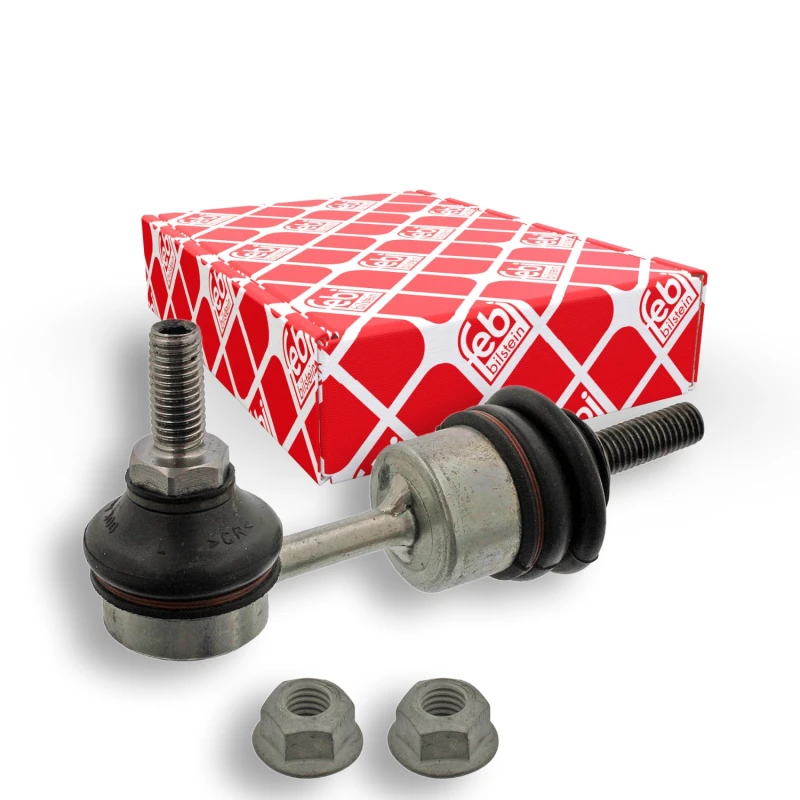 Image of FEBI BILSTEIN 22588 Anti-roll bar link OE Turbo NEW, Front Axle Right Link Stabiliser (3229)