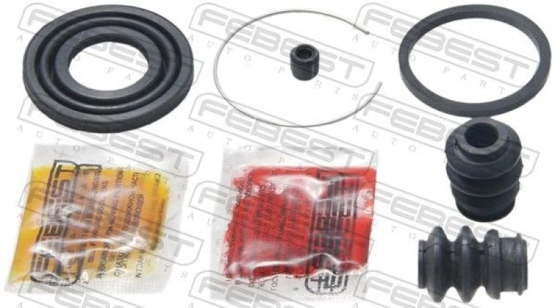 Image of FEBEST 0475-N64R Brake Caliper Repair Kit Rear Axle Repair Kit,brake caliper (405)