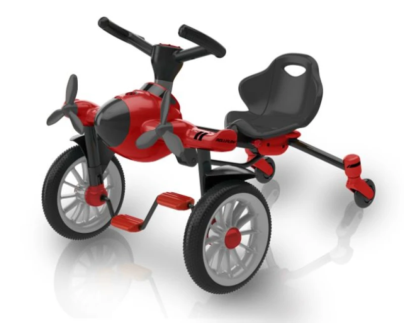 Image of Rollplay Flex Pedal Drifter in Red Size: 1 Pack Red Unisex 1 Pack