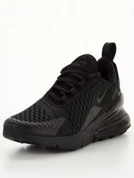 Image of Nike Air Max Junior 270 Trainers - Black