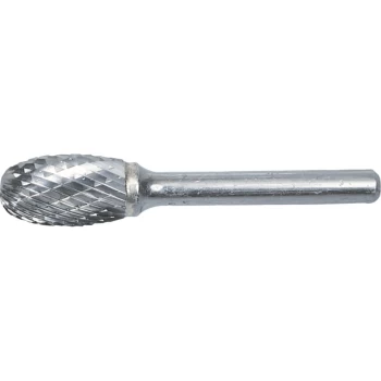 Image of 6.3 X 9.5MM Oval Shape Carbide Rotary Burr Cut 6 - Double Cut (3MM Shank)