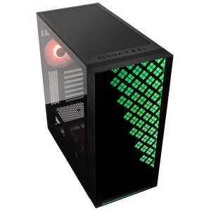 Image of Bitfenix Dawn TG ARGB Midi Tower Case - Black