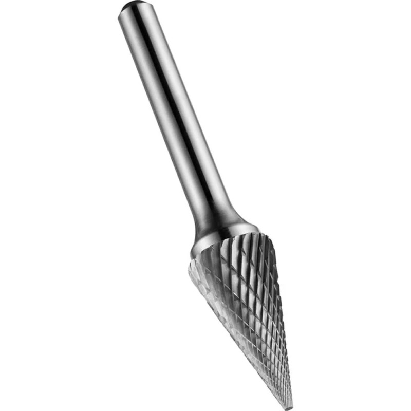 Image of Dormer P823 Bright Cone Carbide Burr P82312.7X6.0 Diameter Cut: 12.7mm