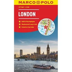 Image of London Marco Polo City Map Paperback / softback 2018