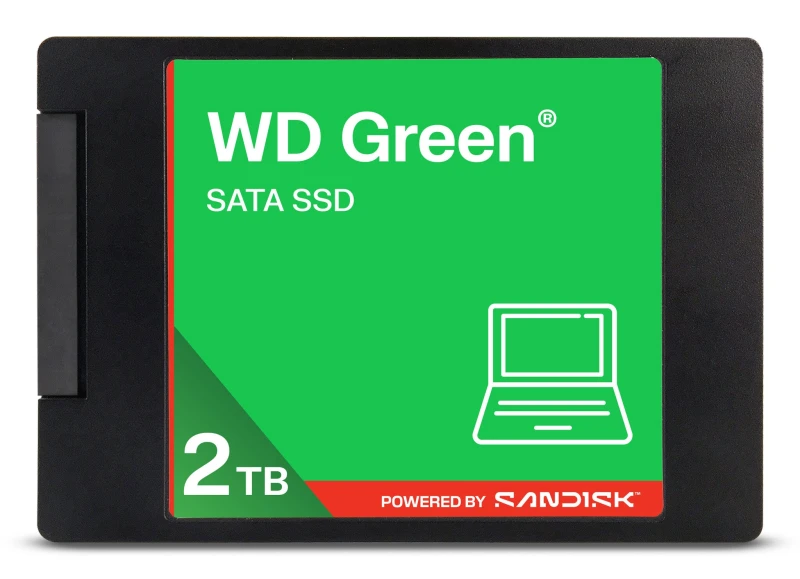 Image of SanDisk SanDisk Green WD SATA SSD 2,5"/7mm POWERED BY 2 TB WDS200T5G0A-00CPT0