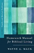 Image of homework manual for biblical living family and marital problems