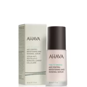 image of Ahava Age Control Brightening and Renewal Serum 30ml