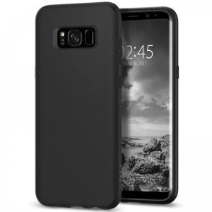 image of Spigen Samsung Galaxy S8 Case Liquid Crystal - Matte Black