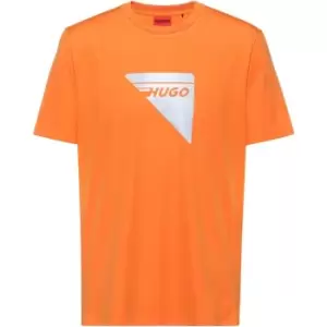 Image of Hugo Dagile T Shirt - Yellow