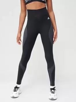 Image of adidas HIIT 7/8 Leggings - Black/Grey Size M Women