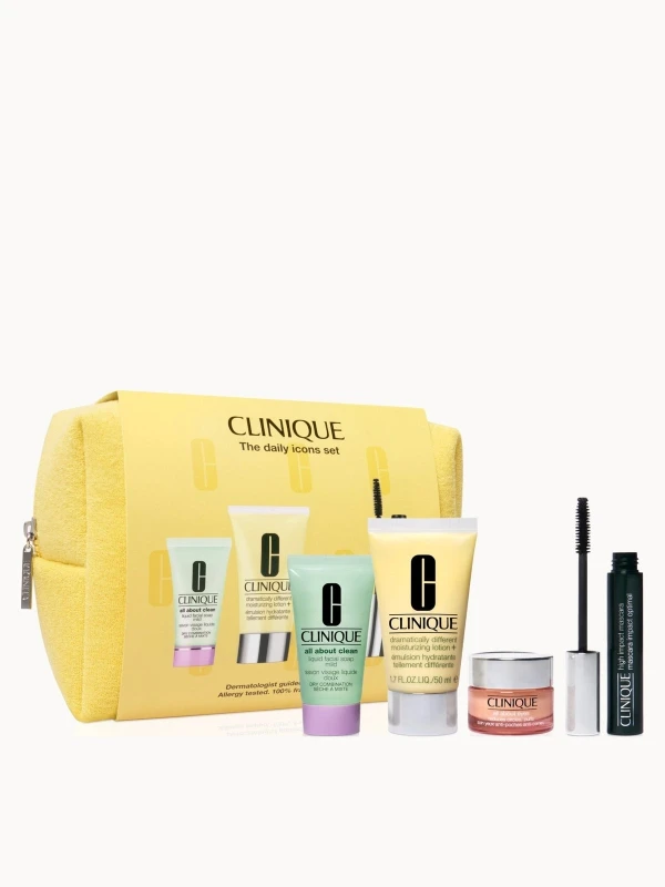 Image of Clinique Icons Skincare Gift Set - including Dramatically Different Moisturising Lotion+ (Worth £96)