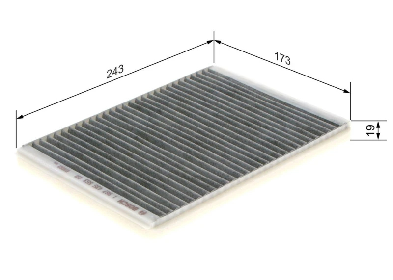 Image of Pollen filter Bosch 1 987 435 553