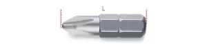 Image of Beta Tools 861 PH 1x 1/4" Hex Drive Phillips Bit PH0 x 25mm 008610200