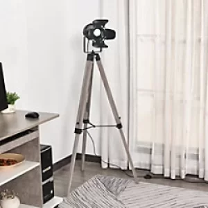 Image of HOMCOM Floor Lamp Cream 630 x 630 x 1,400 mm