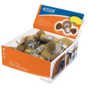 Image of Draper Countertop Display of Cup and Rotary Wire Brushes
