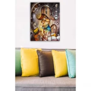 Image of 1028564926-5070 Multicolor Decorative Canvas Painting