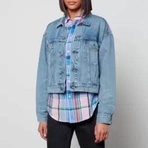 Image of Polo Ralph Lauren Womens Relaxed Trucker Jacket - Razavi Wash - S