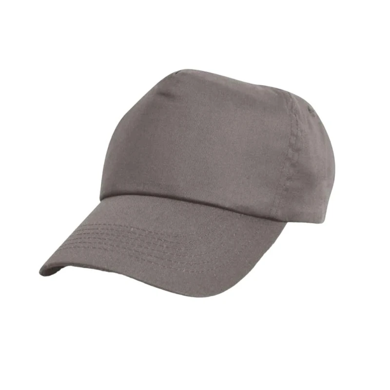 Image of Result Womens Cotton Baseball Cap in Grey Grey Female One Size