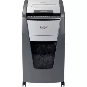 image of Rexel Optimum AutoFeed+ 300X Document shredder Particle cut 4 x 25mm 60 l No. of pages (max.): 300 Safety level (document shredder) 4 Also shreds Pape