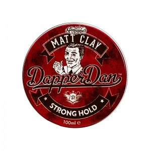 Image of Dapper Dan Strong Hold Matt Clay 100ml
