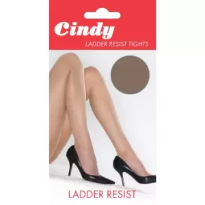 image of Cindy Womens/Ladies Ladder Resist Tights (1 Pair) (Large (5ft6a-5ft10a)) (Paloma Mink)