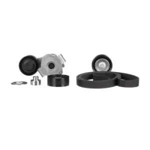 Image of GATES V-ribbed belt set FORD,FIAT,PEUGEOT K026PK1670 1613845880,2110260,ME6C1Q6D361AA 1613845880