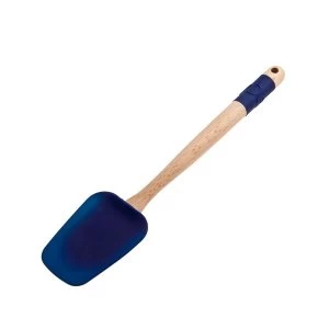 Denby Imperial Blue Spoon Spatula Silicon Head and Denby Wooden Handle