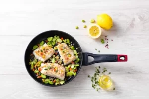 Image of Pyrex Optima+ Frying Pan, 26cm, Black