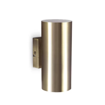 Image of Hot 2 Light Up & Down Wall Light Burnished Finish